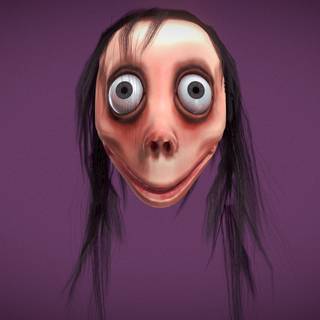 Creepy Momo wallpaper