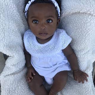 Black baby girls wallpaper