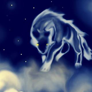 Spirit wolves wallpaper