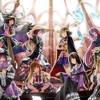 Sekibanki HD Touhou wallpaper