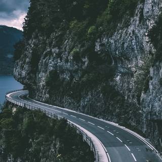 4k nature road wallpaper