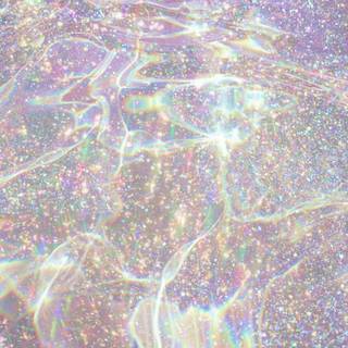 Space glitter wallpaper