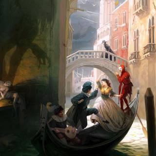 Poor and rich wallpaper