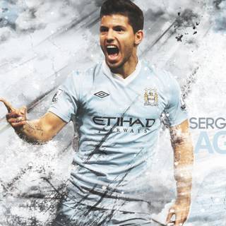 Kun Aguero 2021 wallpaper