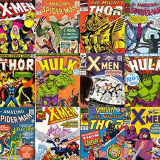 Comic book characters wallpaper