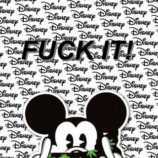 Mickey Mouse Thug wallpaper