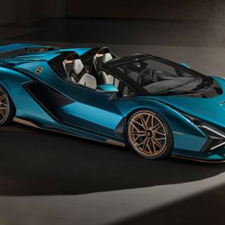 4k Lamborghini Sian wallpaper