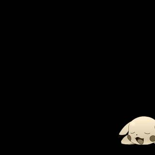 Pikachu black wallpaper