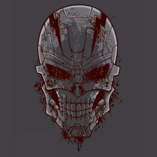 Evil robot eye wallpaper