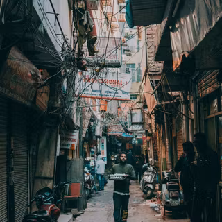 Indian street wallpaper