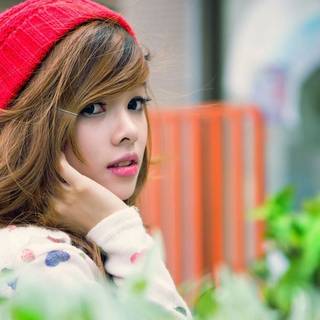 Girls in nature wallpaper