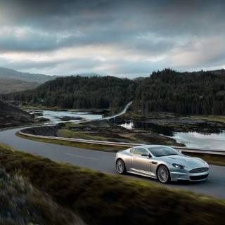 Car travel wallpaper