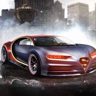 Superhero cars wallpaper