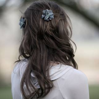 Girl with long hair wallpaper