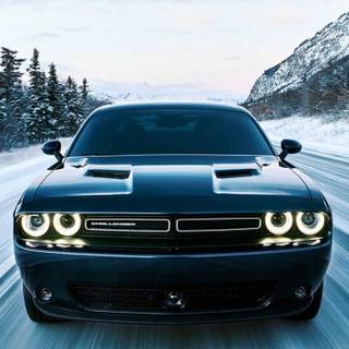 Dodge Challenger iPhone wallpaper