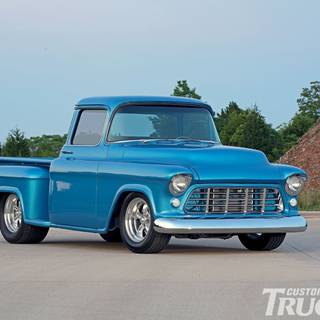 1956 Chevy pickup wallpaper