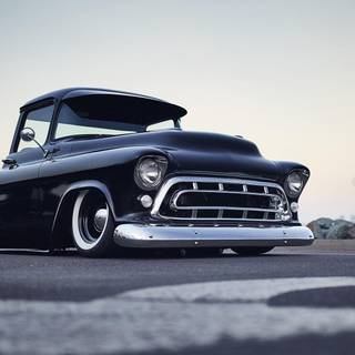1956 Chevy pickup wallpaper