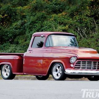 1956 Chevy pickup wallpaper