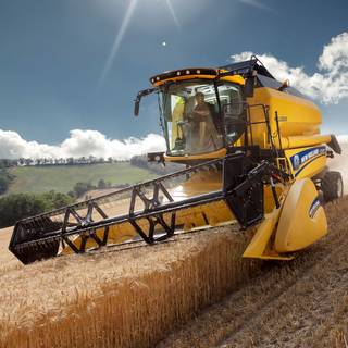 Harvesting 4k wallpaper