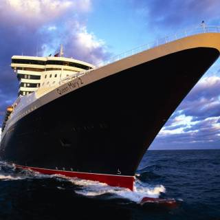 Queen Mary ship wallpaper