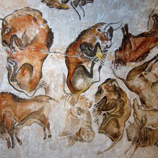 Cave art wallpaper