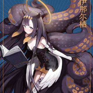 Ninomae Ina wallpaper