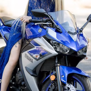 Girl with bike wallpaper