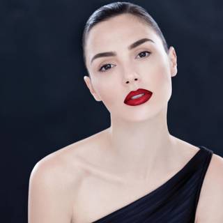 Red lip women wallpaper