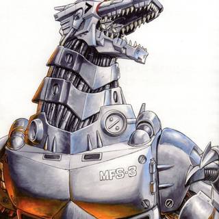 Robot Godzilla wallpaper