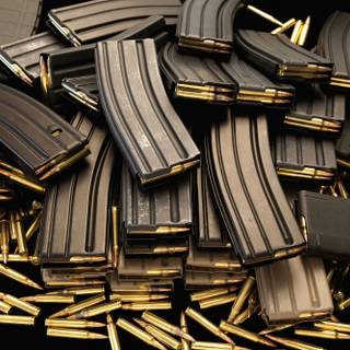 Gun shells wallpaper