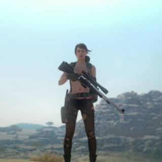 Metal Gear Solid Quiet wallpaper