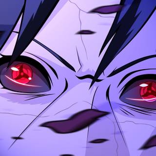Itachi purple wallpaper