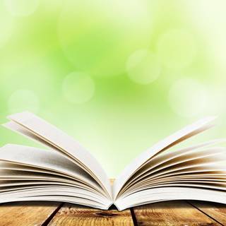 Books spring wallpaper