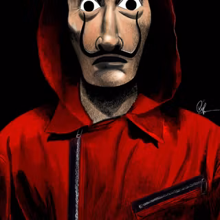 iPhone Berlin Money Heist wallpaper