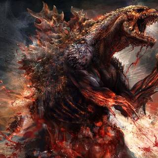 Cool Godzilla wallpaper