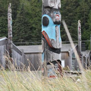 Totem poles wallpaper