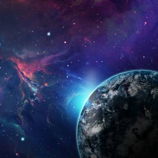 iPhone 4k space wallpaper