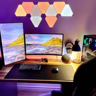 Gaming set ups wallpaper