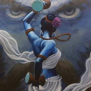 Shiv painting wallpaper