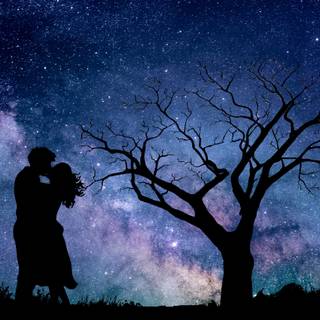 Night love 4k wallpaper