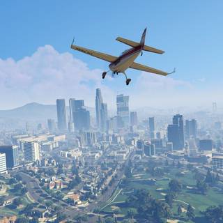 GTA 5 city wallpaper