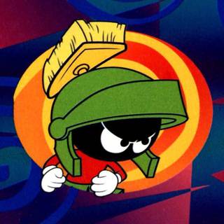 Marvin the Martian cartoon wallpaper