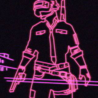 Neon design 4k wallpaper