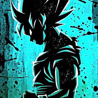 Goku 4K iPhone wallpaper