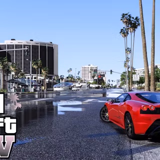 Rain car 4k wallpaper