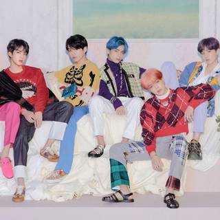 BTS cute laptop wallpaper