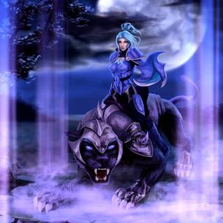 Luna Dota wallpaper