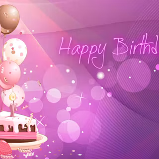 Cute happy birthday wallpaper
