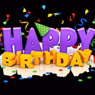 Cute happy birthday wallpaper