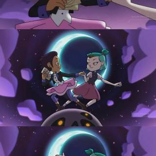 Luz and Amity wallpaper